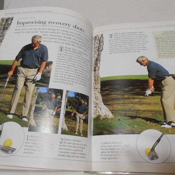 VTG ULTIMATE GOLF TECHNIQUES IMPROVE YOUR GAME WORLDS GREATEST GOLFERS HC BOOK - Picture 5 of 9